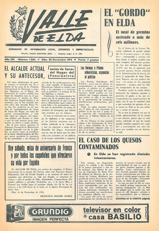 N&uacute;mero 1.055<span>20 noviembre de 1976</span>