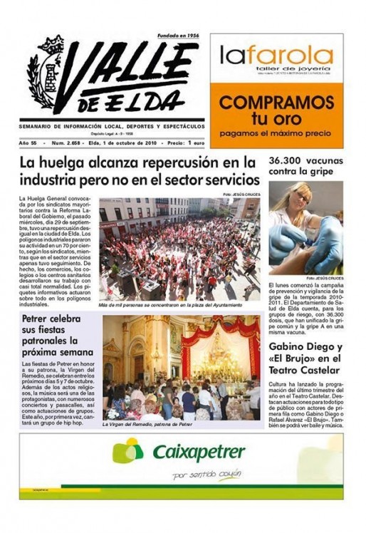N&uacute;mero 2.658<span>1 de octubre de 2010</span>