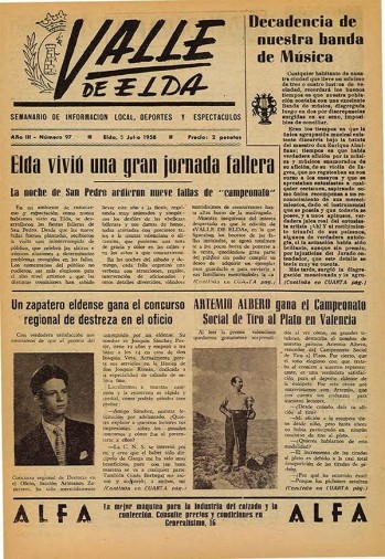 N&uacute;mero 0097 - 5 de julio de 1958