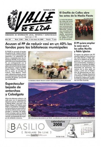 N&uacute;mero 2.543 - 11 de enero de 2008