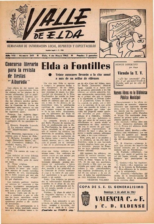 N&uacute;mero 0349<span>4 de mayo de 1963</span>