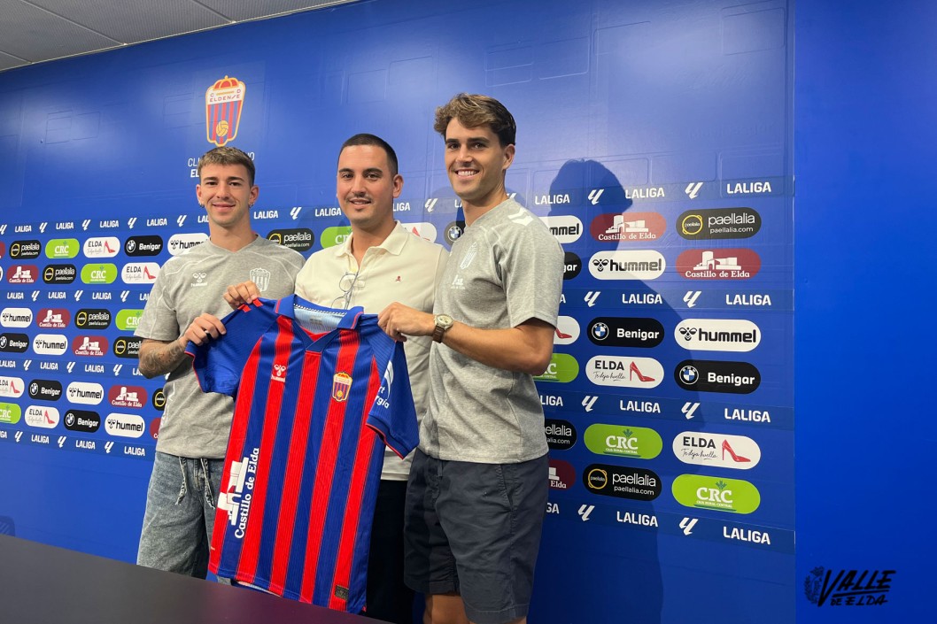 Contin&uacute;an las presentaciones en el CD Eldense: Jordi Mart&iacute;n y Javi Mart&iacute;nez