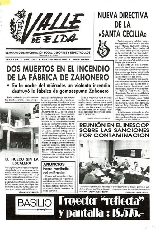 N&uacute;mero 1.901<span>4 de marzo de 1994</span>