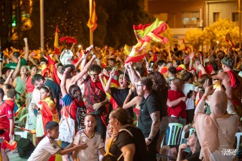 Elda registra un "terremoto" tras su gol decisivo de Ferr&aacute;n Torres para Espa&ntilde;a