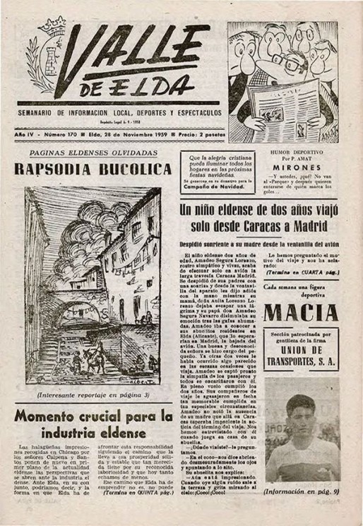 N&uacute;mero 0170<span>28 de noviembre de 1959</span>