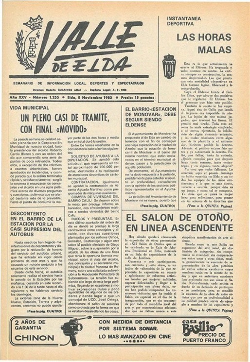 N&uacute;mero 1.255<span>8 de noviembre de 1980</span>