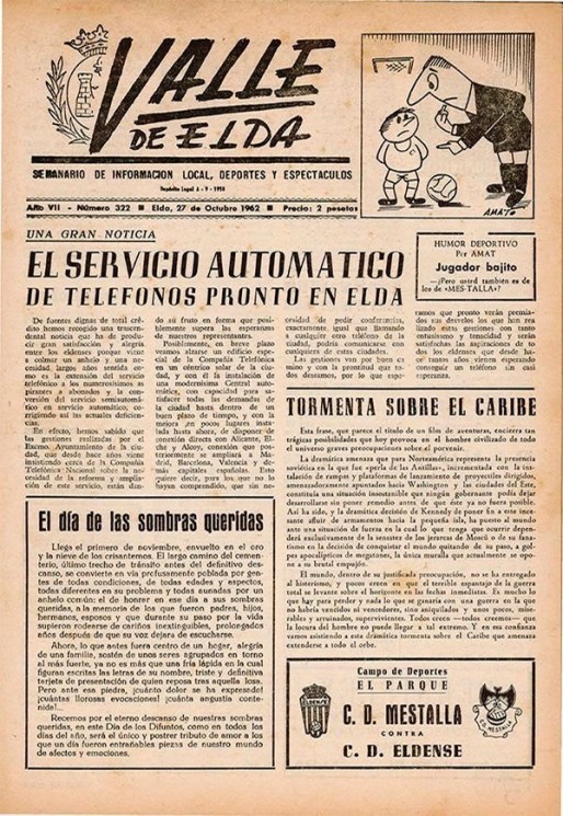 N&uacute;mero 0322<span>27 de octubre de 1962</span>