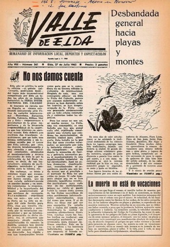 N&uacute;mero 0361 - 27 de julio de 1963