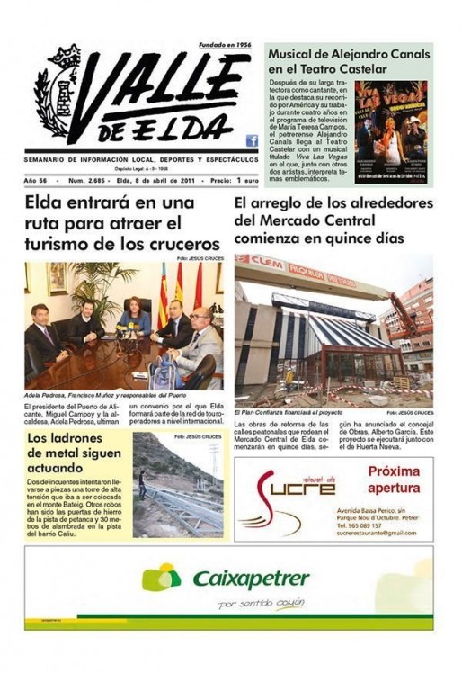 N&uacute;mero 2.685<span>8 de abril de 2011</span>