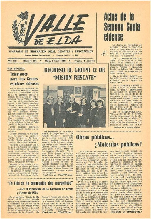 N&uacute;mero 0606<span>6 de abril de 1968</span>