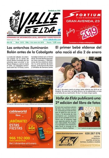 N&uacute;mero 3.013 - 4 de enero de 2019