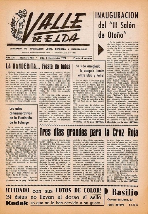 N&uacute;mero 0793<span>6 de noviembre de 1971</span>
