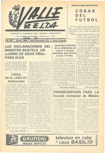 N&uacute;mero 1.206 - 10 de noviembre de 1979