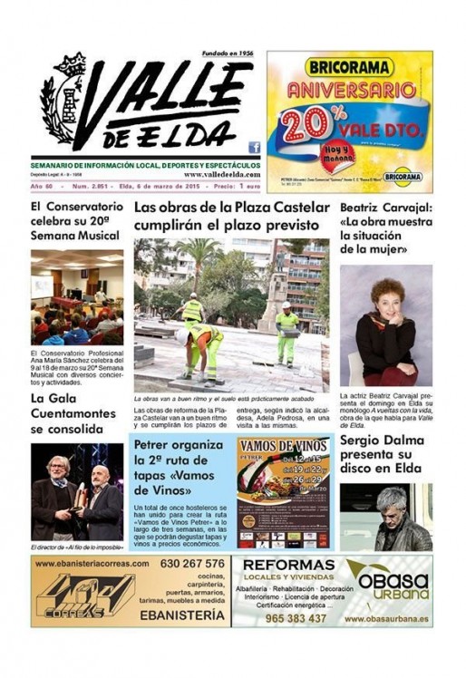 N&uacute;mero 2.851<span>6 de marzo de 2015</span>