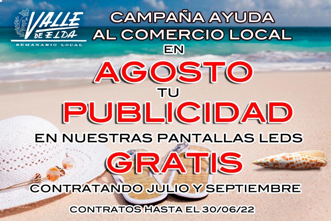 Valle de Elda impulsa una campaña para ayudar al comercio local este verano Valle de Elda impulsa una campaña para ayudar al comercio local este verano