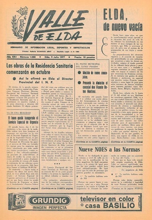 N&uacute;mero 1.088<span>9 de julio de 1977</span>
