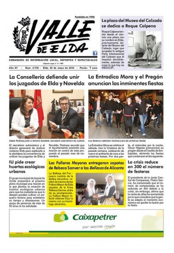 N&uacute;mero 2.735 - 25 de mayo de 2012