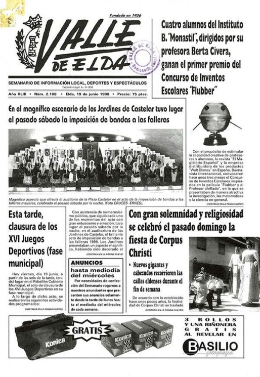 N&uacute;mero 2.108<span>19 de junio de 1998</span>
