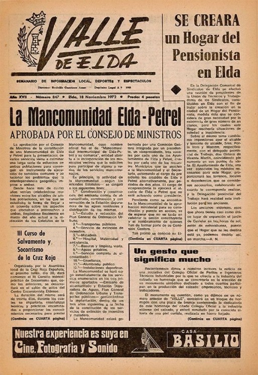 N&uacute;mero 0847<span>18 de noviembre de 1972</span>