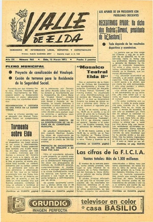 N&uacute;mero 0968<span>15 de marzo de 1975</span>