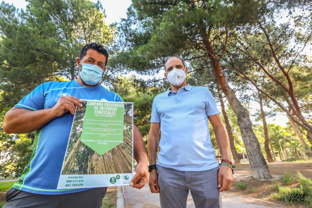 Petrer activa, un verano más, el voluntariado para la prevención de incendios forestales Petrer activa, un verano más, el voluntariado para la prevención de incendios forestales