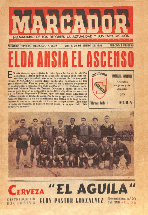 Marcador (dedicado a Elda)