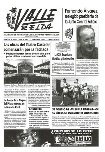 N&uacute;mero 2.024 - 11 de octubre de 1996