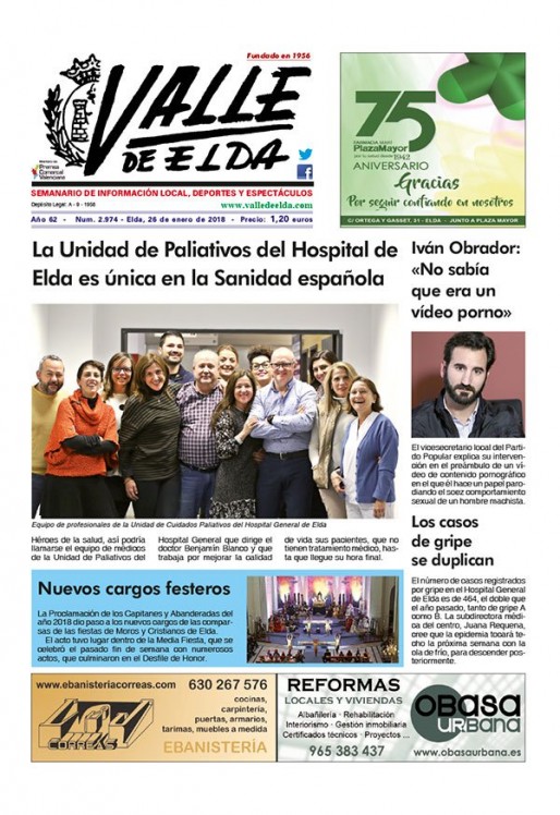 N&uacute;mero 2.974<span>28 de enero de 2018</span>