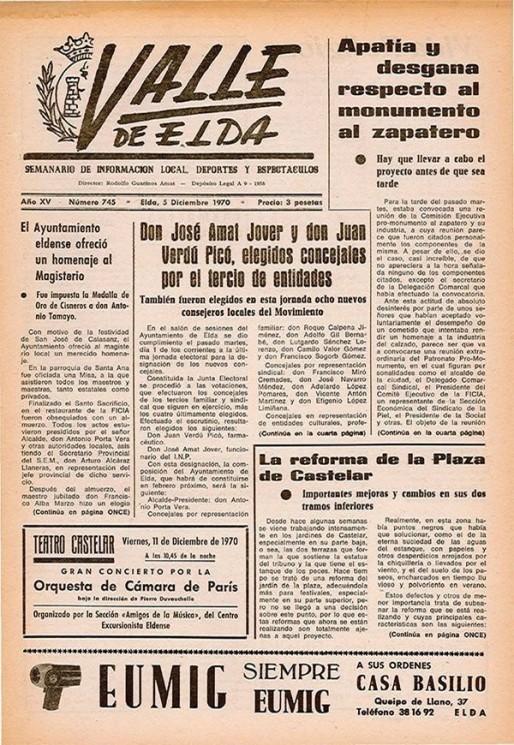N&uacute;mero 0745<span>5 de diciembre de 1970</span>