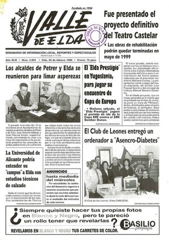 N&uacute;mero 2.091 - 20 de febrero de 1998