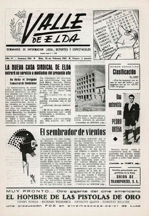 N&uacute;mero 0234<span>18 de febrero de 196</span>