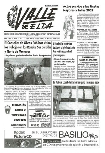 N&uacute;mero 2.303 - 30 de agosto de 2002