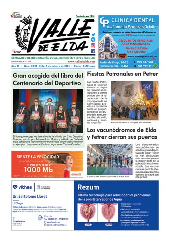 N&uacute;mero 3.093 - 1 de octubre de 2021