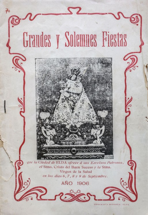 Programa Fiestas Mayores 1906