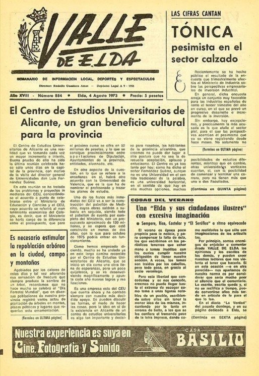 N&uacute;mero 0884<span>4 de agosto de 1973</span>