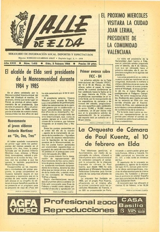 N&uacute;mero 1.415<span>3 de febrero de 1984</span>