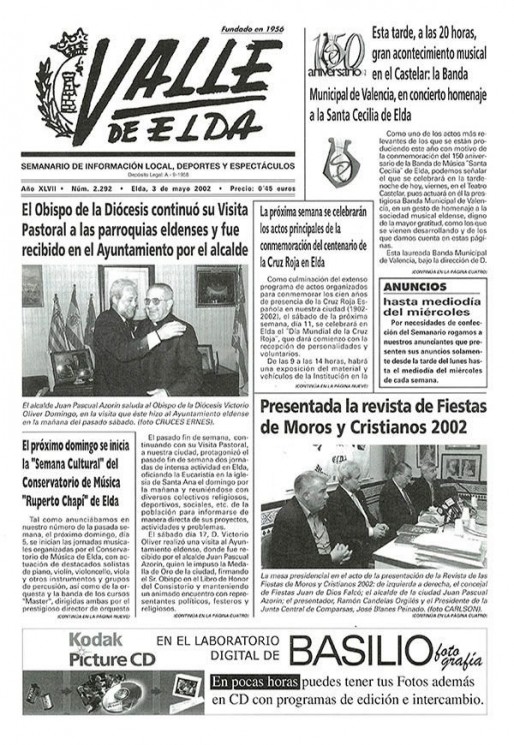 N&uacute;mero 2.292<span>3 de mayo de 2002</span>