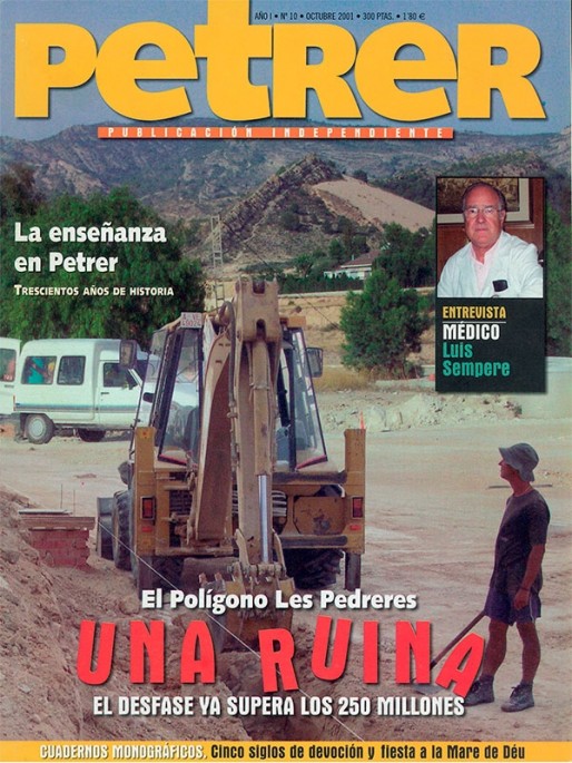 Petrer Mensual N&ordm; 10<span>Octubre de 2001</span>