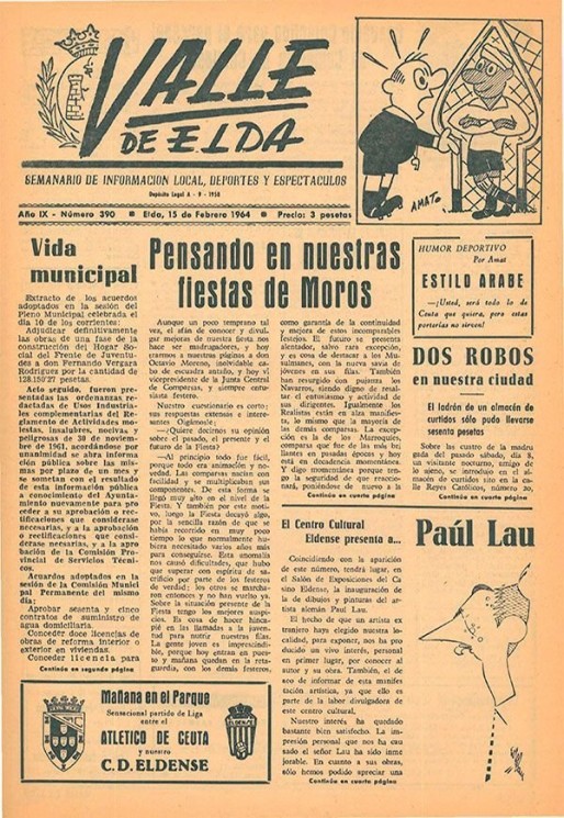 N&uacute;mero 0390<span>15 de febrero de 1964</span>