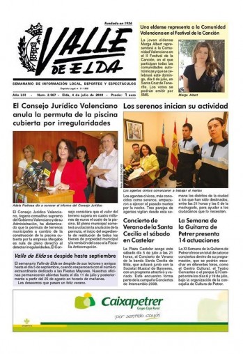 N&uacute;mero 2.567 - 4 de julio de 2008