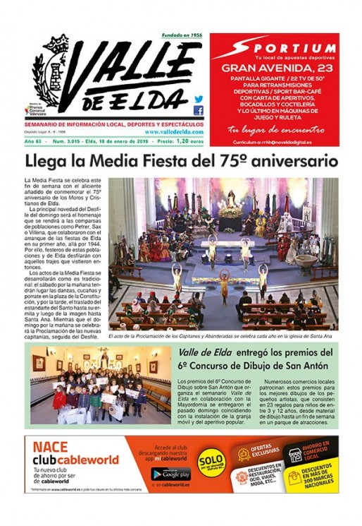 N&uacute;mero 3.015<span>18 de enero de 2019</span>