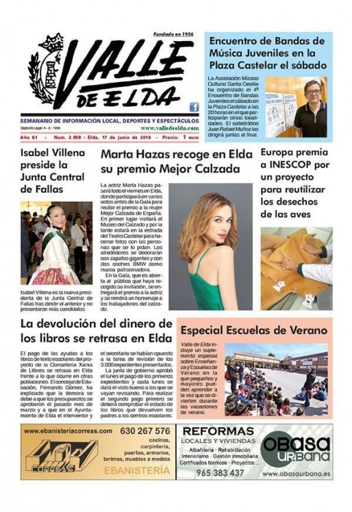 N&uacute;mero 2.908<span>17 de junio de 2016</span>