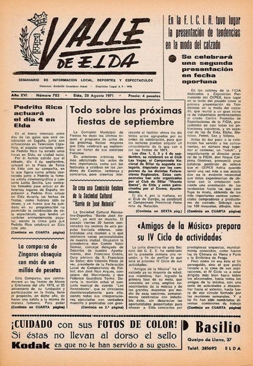 N&uacute;mero 0783<span>28 de agosto de 1971</span>