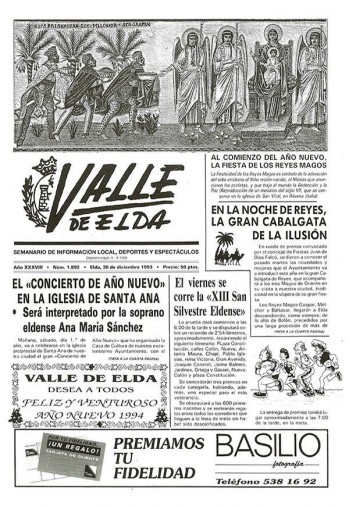 N&uacute;mero 1.892 - 30 de diciembre de 1993