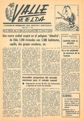 N&uacute;mero 0483 - 27 de noviembre de 1965