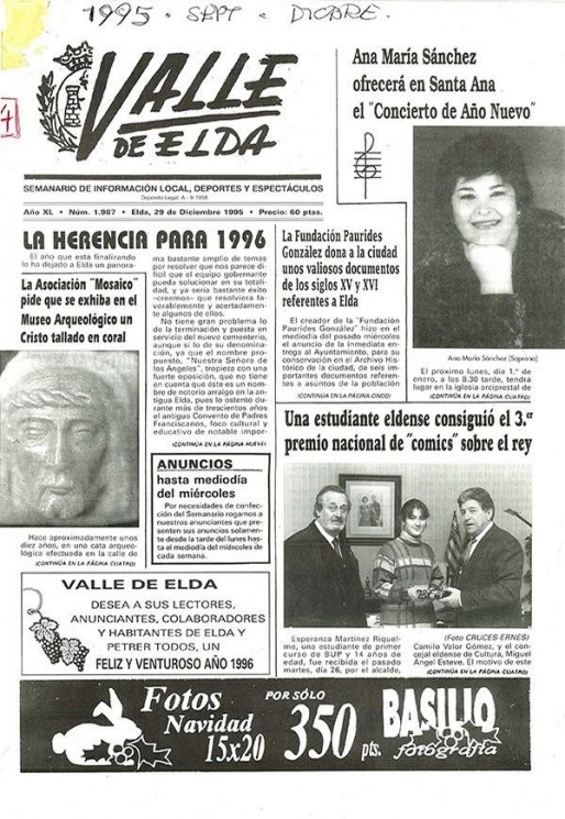 N&uacute;mero 1.987<span>29 de diciembre de 1995</span>