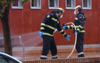 La UME recorre puntos estrat&eacute;gicos de Petrer