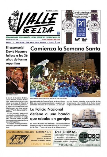 N&uacute;mero 2.896 - 24 de marzo de 2016