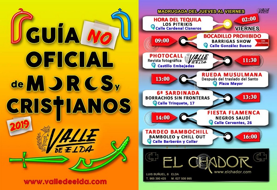 Valle de Elda edita en papel una Guía no oficial de Moros y Cristianos Valle de Elda edita en papel una Guía no oficial de Moros y Cristianos