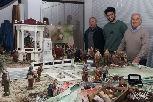 La hist&oacute;rica Plaza Castelar protagoniza el &ldquo;Bel&eacute;n de Banesto&rdquo;